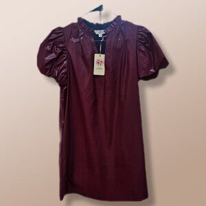 Nwt Entro faux leather dress